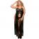 Subblime Queen Plus Dress-Top and Thong Set Black