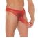 Mens Red G-String With Penis Sleeve