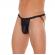 Mens Black Pouch With Jockstraps