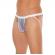 Mens White See Through Jock Strap