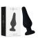 Intense Anal Plug Pipo M Silicone Black 11 CM