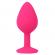 Intense Shelki M Plug Anal Hot Pink