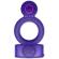 Casual Ring Vibrating Double Pleasure Purple