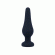 Intense Anal Plug Pipo S Silicone Black 9.8 CM