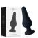 Intense Anal Plug Pipo L Silicone Black 13 CM