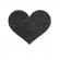 Bijoux Pezoneras Flash Black Heart