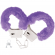 Darkness  Pleasure Furry Handcuffs Purple