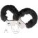 Darkness  Pleasure Furry Handcuffs Black