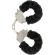 Furry Fun Cuffs Bondage Black