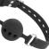 Darkness Ball Silicone Gag Black