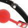 Darkness Ball Silicone Gag Red