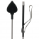 Darkness  Riding Crop Black Silicone