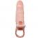 Brave Man Penis Cover With Clit and Anal Stimulation Flesh 16.5 CM