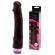 Waves of Pleasure Realistic Vibrator Brown 23 CM