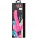 Colorful Sex Realistic Vibrator Pink  23 CM