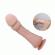 The Big Penis Realistic and Vibrating Dildo Flesh 23.5 CM