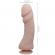 The Big Penis Realistic and Vibrating Dildo Flesh 23.5 CM