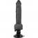 Basecock Realistic Vibrator Remote Control Black 19.5CM