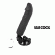 Basecock Realistic Vibrator Remote Control Black 20 CM