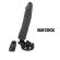 Basecock Realistic Vibrator Remote Control Black 21CM