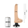 Basecock Realistic Vibrator 2-1 Flesh 18.5CM