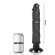 Basecock Realistic Vibrator 2-1 Black 20CM