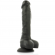 Cock Miller Silicone Density  Cocksil Articulable  Black 18 CM