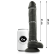 Cock Miller Silicone Density  Cocksil Black 24 CM