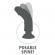 Dildo Vibrador King Cock 23 CM Natural