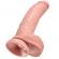 King Cock 9\" Cock Flesh With Balls 22.9 CM