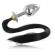 Metalhard Black Hair Pony Plug Anal 8.89CM