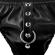 Darkness Black Underpants With Leash