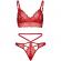 Leg Avenue 2 Pieces Set Lace Bralette and Thong