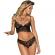 Subblime Bra and Panties Set Black