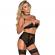 Subblime Bra and Garter Belt Panties Set