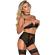 Subblime Bra and Garter Belt Panties Set