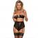 Subblime Bra and Garter Belt Panties Set