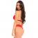 Leg Avenue Two Pieces Set Halter Top and Panties Red