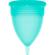 Stercup Menstrual Cup Size L Aquamarine Color Fda Silicone