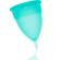 Stercup Menstrual Cup Size L Aquamarine Color Fda Silicone