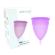 Stercup Menstrual Cup Size L Purple Color Fda Silicone