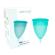 Stercup Menstrual Cup Size S Aquamarina Color Fda Silicone