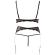 Abierta Fina Pearl Bra Suspender And String