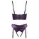 Cottelli Satin Quarter Cup Bra Set