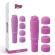 Glossy Kurt Pocket Massager Purple