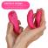 We Vibe Chorus Couples Vibrator With Squeeze Control - Pink