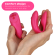 We Vibe Chorus Couples Vibrator With Squeeze Control - Pink