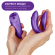 We Vibe Chorus Couples Vibrator With Squeeze Control - Purple