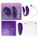 We Vibe Chorus Couples Vibrator With Squeeze Control - Purple