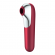 Satisfyer Dual Love Vibrator and Suctioner With Pulsed Air Red